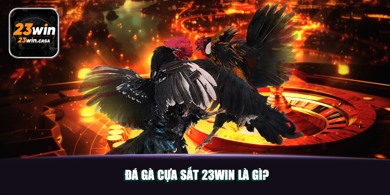 Đá gà cựa sắt 23win là gì?